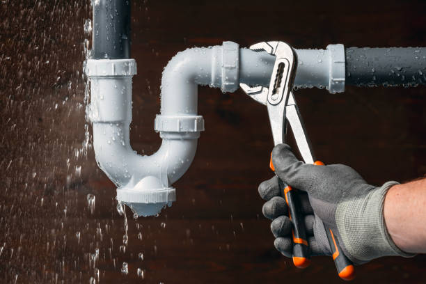 Professional Drain Cleaning technician working in Washington, NJ